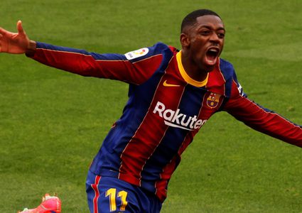 اجتماع حاسم بشأن مستقبل الفرنسي ديمبلي مع برشلونة