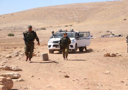 الاحتلال يخطر نهائيا بوقف العمل في طريق زراعي جنوب طوباس