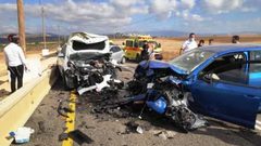 3 إصابات خطيرة في حادث طرق قرب طبريّة