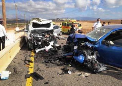 3 إصابات خطيرة في حادث طرق قرب طبريّة