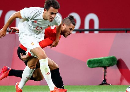 الأولمبي المصري يفرض التعادل على نظيره الإسباني في أولمبياد طوكيو