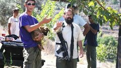 نابلس: مستوطنون يحرقون معدات منشار حجر في جماعين