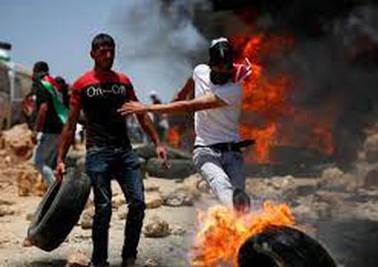 إصابة 5 مواطنين بالرصاص خلال مواجهات مع الاحتلال في بيتا