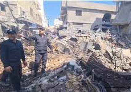 "المنظمات الأهلية" تطالب بإجراء تحقيق بانفجار سوق الزاوية في غزة
