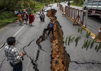 زلزال بقوة 6.4 درجة بالقرب من سواحل الفلبين