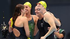 فريق سيدات أستراليا للسباحة يحطم الرقم العالمي في أولمبياد طوكيو