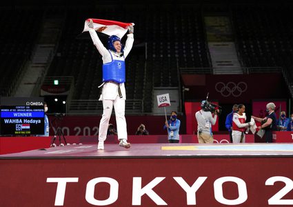 فضية للأردن وبرونزيتان لمصر في مسابقة التايكوندو بأولمبياد طوكيو