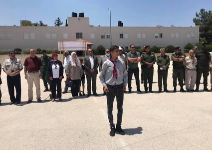 جنين: افتتاح مخيم التجمع المركزي الكشفي "فلسطين الأرض والهوية"