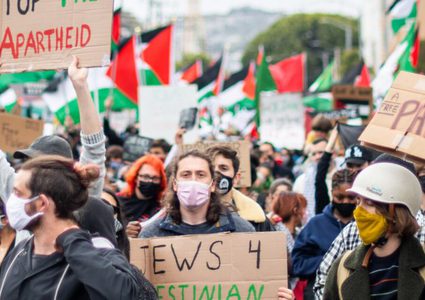 تظاهرة في نيويورك للمطالبة بإغلاق منظمات أميركية داعمة للاستيطان