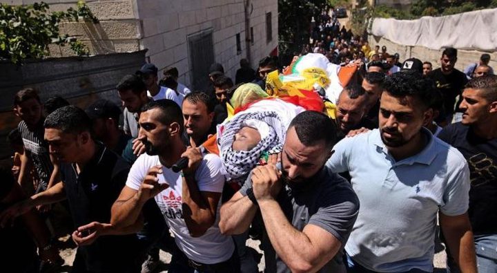 تشييع جثمان الطفل محمد العلامي وسط اندلاع مواجهات مع الاحتلال