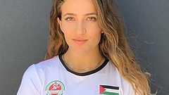 العداءة الفلسطينية هناء بركات وتودع الأولمبياد بجدارة