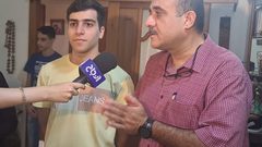 بجهده وعنائه ومثابرته محمد الفاصد يحصل على معدل 99.6%