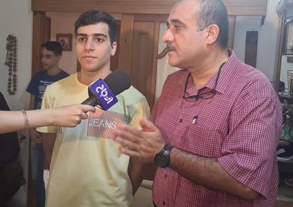 بجهده وعنائه ومثابرته محمد الفاصد يحصل على معدل 99.6%