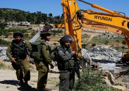 الاحتلال يهدم 5 غرف زراعية جنوب بيت لحم