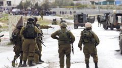 اندلاع مواجهات مع قوات الاحتلال في سعير شرق الخليل