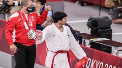 الأردني المصاطفة يضمن ميدالية لبلاده في منافسات الكاراتيه