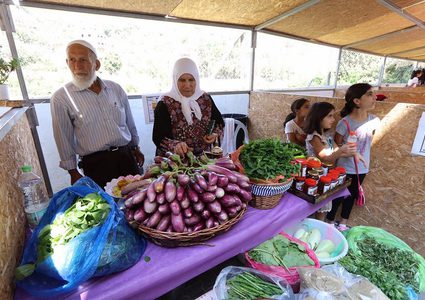 بيت لحم: افتتاح سوق الباذنجان البتيري الخامس