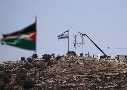 قوات الاحتلال تقوم بتركيب برج عسكري على جبل “صبيح” في نابلس