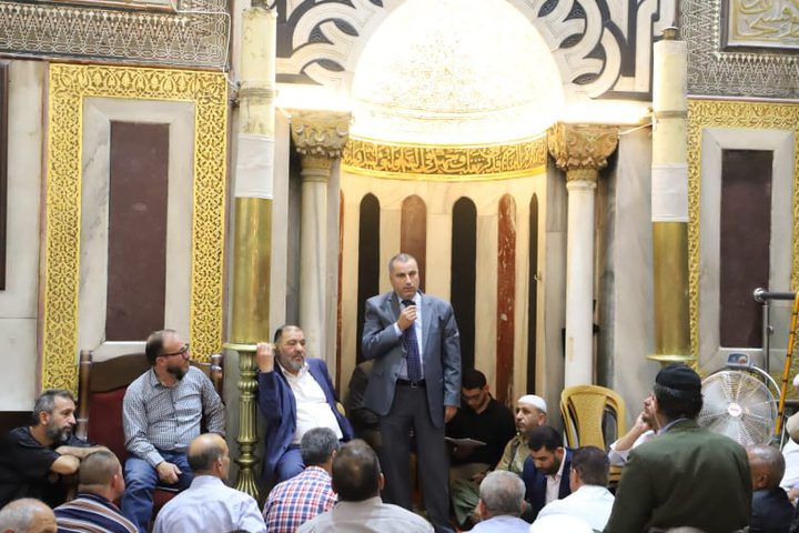 "الأوقاف" تحيي بداية العام الهجري الجديد في الحرم الإبراهيمي