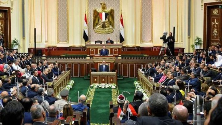وفد المنظمة يطلع مجلس النواب المصري على تطورات الأوضاع بفلسطين