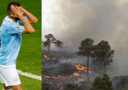 محرز و نجوم المنتخب الجزائري يتعاطفون مع ضحايا الحرائق ببلادهم