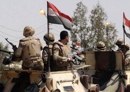 الجيش المصري يقضي على 13 مسلحا في سيناء