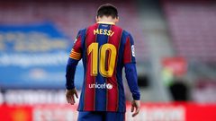 برشلونة يوقف بيع قمصان ميسي.. ويعتمد بيدري "واجهة"