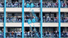 وضع خطة دراسية مرنة لمراعاة تطور الوضع الوبائي في غزة