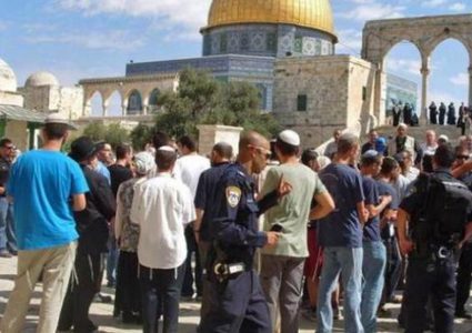 مستوطنون يقتحمون "الأقصى" واعتقال 3 مقدسيين بعد الاعتداء عليهم