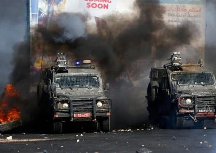 نابلس: اصابتان برصاص الاحتلال خلال مواجهات في بيتا