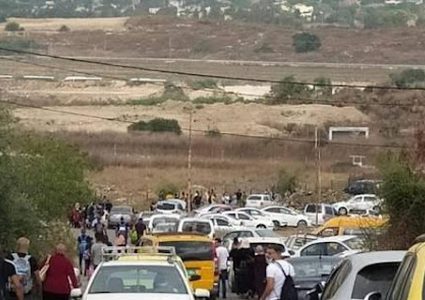 إصابات بالاختناق وإخلاء مدرستين جنوب طولكرم