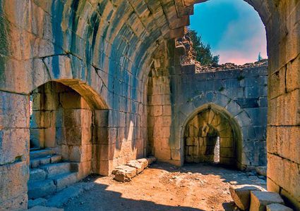 قلعة النمرود أو قلعة الصُبَيْبَة شمال #فلسطين 
عدسة : محمود معطان