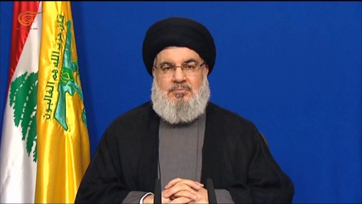 نصر الله: السفارة الأميركية تستهدف اللبنانيين