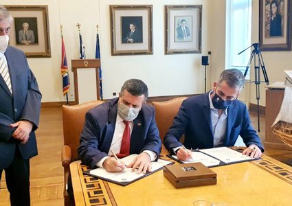 توقيع اتفاقية تجديد التوأمة بين أثينا وبيت لحم