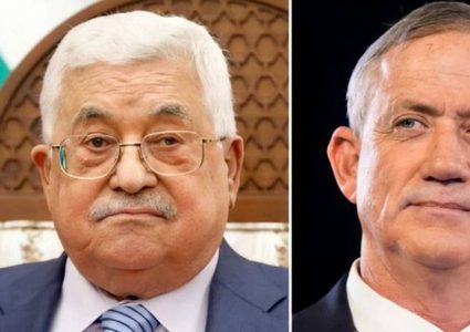 مسؤول إسرائيلي: لقاء غانتس وأبو مازن لأغراض امنية