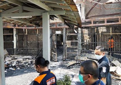 مصرع أكثر من 40 شخصا بحريق في سجن بإندونيسيا