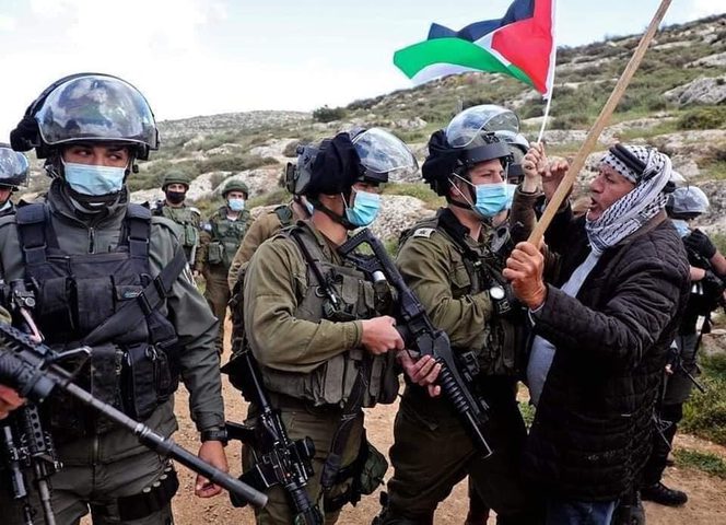 إصابتان بالرصاص المعدني خلال مواجهات مع الاحتلال في أوصرينر