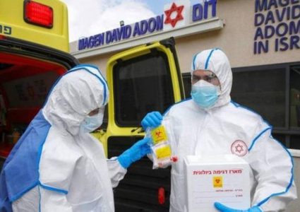 صحة الاحتلال : 15 وفاة و7813 إصابة جديدة بكورونا