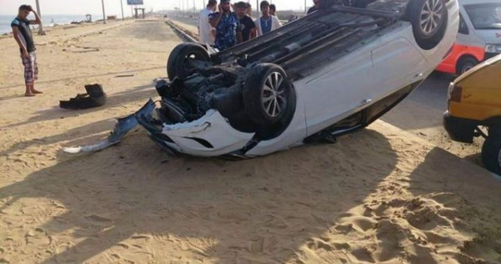 غزة:إصابتين في حادثي سير منفصلين خلال 24 ساعة الماضية