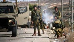 إصابة عدد من الطلبة بالاختناق خلال مواجهات في بلدة تقوع