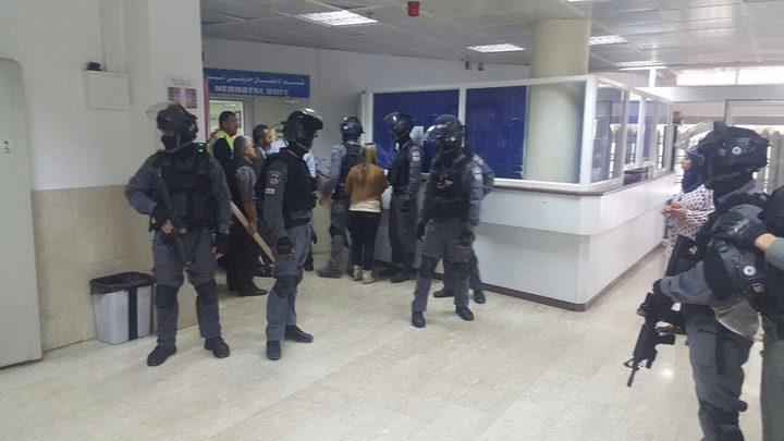 قوات الاحتلال تقتحم مستشفى المقاصد في القدس
