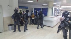 قوات الاحتلال تقتحم مستشفى المقاصد في القدس