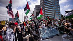وقفات احتجاجية في أميركا تضامنا مع الأسرى