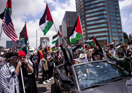 وقفات احتجاجية في أميركا تضامنا مع الأسرى