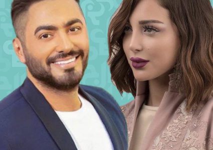 تامر حسني وزوجته يقرران إطلاق "عطر فرنسي" يحمل توقيعهما