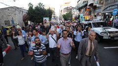 رام الله: القوى تنظم مسيرة إسناداً للأسرى