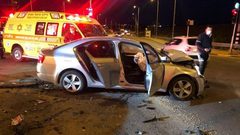 إصابة 3 أشخاص بحادث طرق في رهط