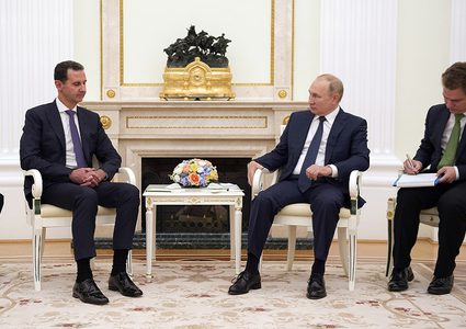 بوتين يشير إلى قفزة في التجارة مع سوريا