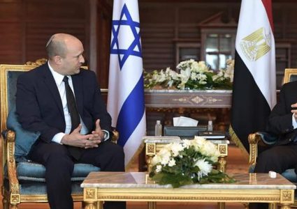 السيسي طلب مساعدة بينيت لحل أزمة سد النهضة