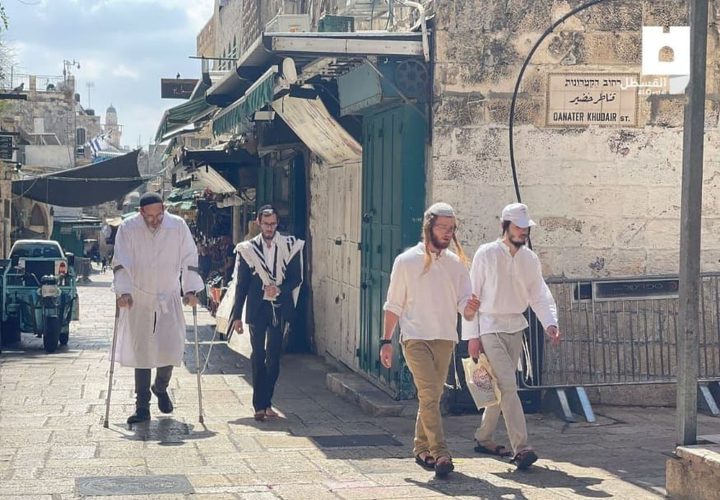 إغلاق المحال التجارية وانتشار للمستوطنين في أرجاء القدس القديمة بسبب ما يسمى "عيد الغفران اليهودي"